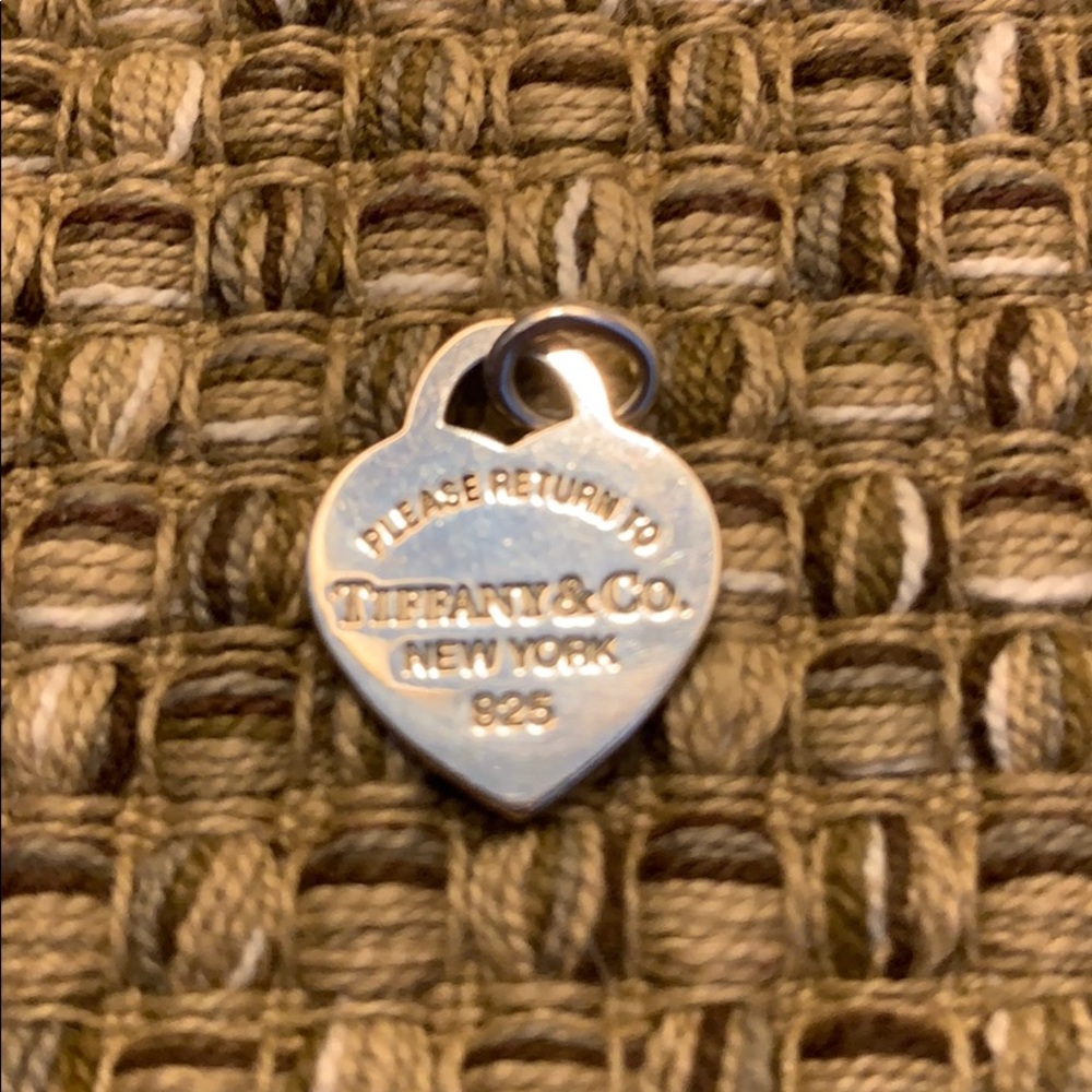 Authentic Return to Tiffany tag charm